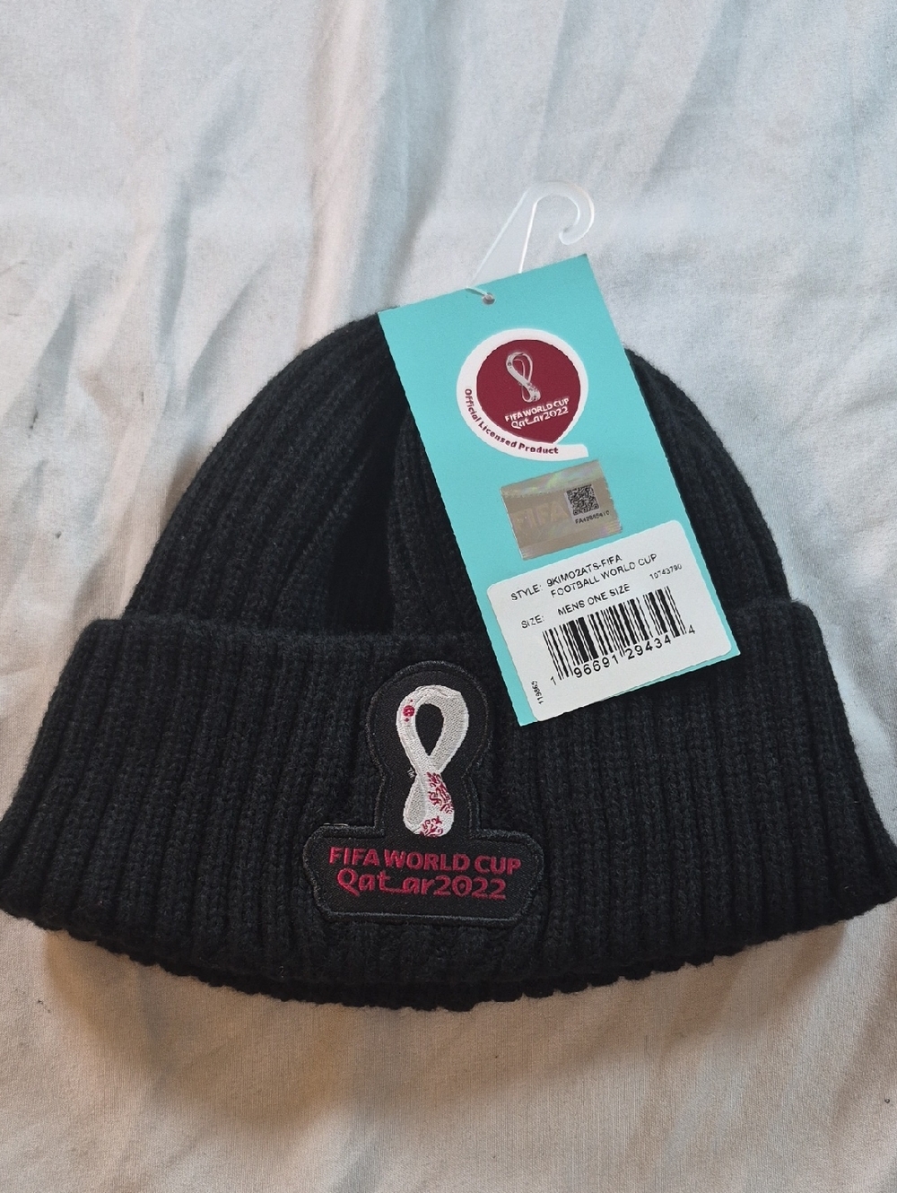 FIFA World Cup 2022 Black Knit Beanie